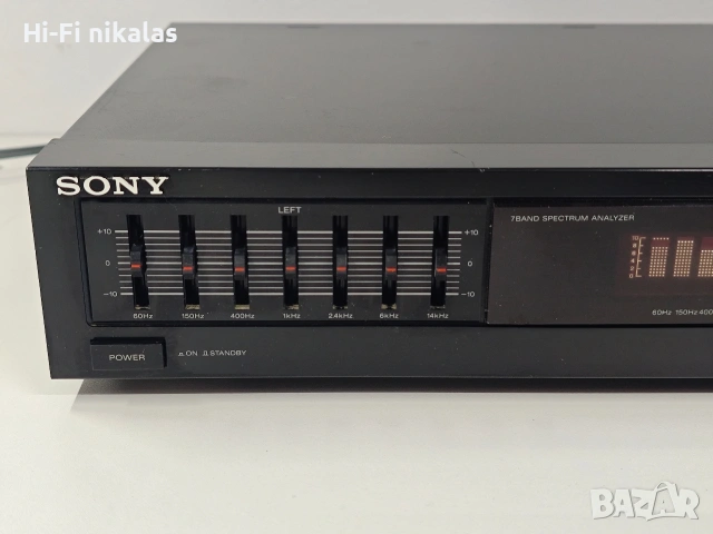 EQ стерео еквалайзер SONY SEQ-411, снимка 4 - Еквалайзери - 53517382