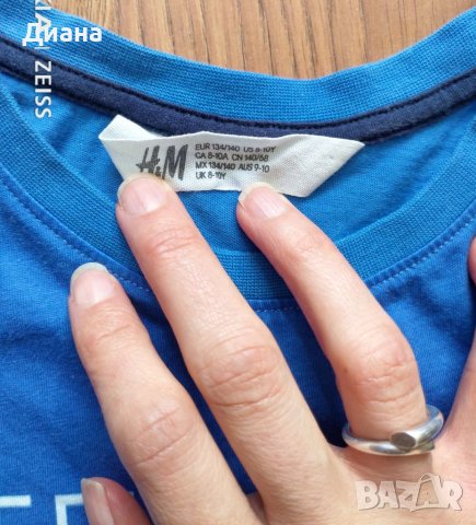 Тениска H&M за момче 8-10год., снимка 3 - Детски тениски и потници - 40737245