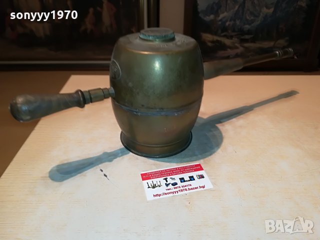 антика от франция-мед/месинг 2808212102, снимка 7 - Антикварни и старинни предмети - 33952248