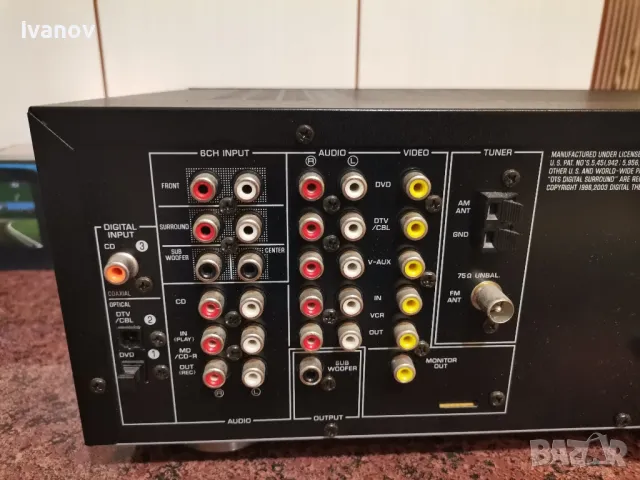 YAMAHA RX-V350, снимка 10 - Ресийвъри, усилватели, смесителни пултове - 48476151