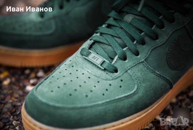 маратонки  Nike Air Force 1 07 LV8 Suede 'Outdoor Green номер 40,5-41, снимка 2 - Маратонки - 40875229
