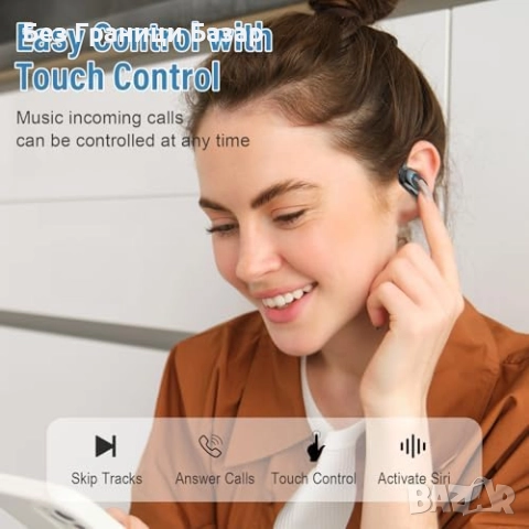Нови Bluetooth слушалки с AI превод, ENC шумопотискане, 164 езика, снимка 9 - Bluetooth слушалки - 52772745