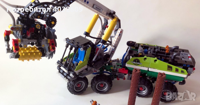 LEGO Technic Forest 2in1 pneumatic, Power Functions motor 1003 части, снимка 8 - Конструктори - 44796488
