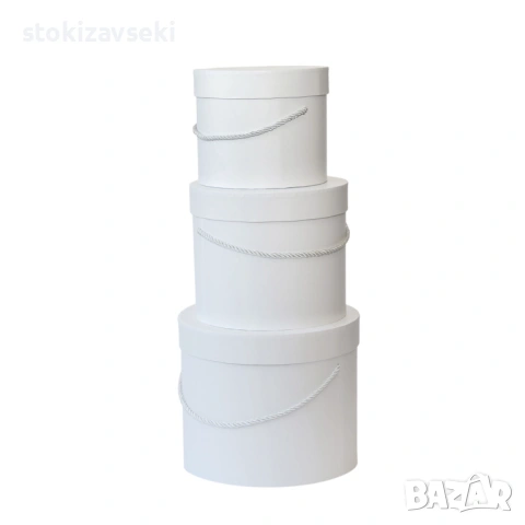 Подаръчни кутии с дръжка от въже, снимка 3 - Декорация за дома - 53510249