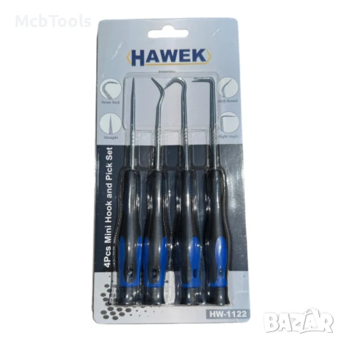 Комплект куки и шила за О-пръстени 4 броя HAWEK, снимка 3 - Други инструменти - 50846364