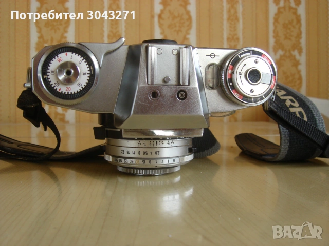 ФОТОАПАРАТ ZEISS IKON - CONTAFLEX SYNCHRO-COMPUR-X , снимка 5 - Фотоапарати - 53753055