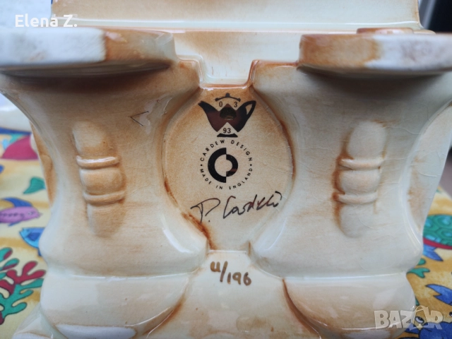 Колекционерски голям чайник Paul Cardew лимитирана серия, снимка 11 - Колекции - 52344356