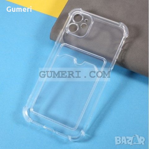 Apple iPhone 11 - Силиконов Гръб Air със Защита за Камерата и Слот за Карта, снимка 7 - Калъфи, кейсове - 34807784