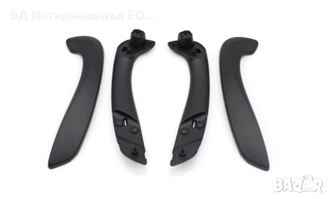 809540001R  Предна лява дръжка за врата, Renault, Megane 3, Fluence, Черен мат