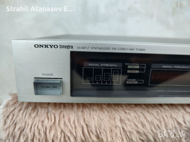 ONKYO INTEGRA T-4015 Стерео Тунер , снимка 5 - Радиокасетофони, транзистори - 39761789