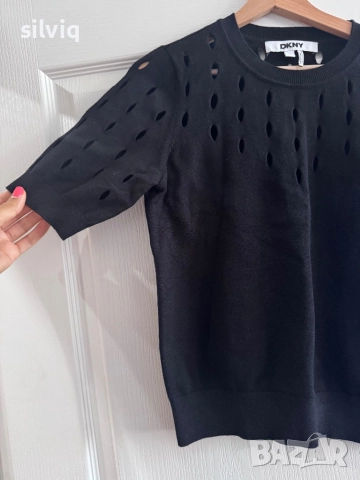 Блуза DNKY, снимка 5 - Блузи с дълъг ръкав и пуловери - 51573658