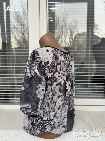 Дамска ефирна блуза, снимка 3 - Ризи - 39811116