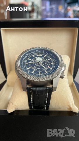 Breitling for Bentley Black Edition  стилен Мъжки часовник, снимка 10 - Мъжки - 34807607