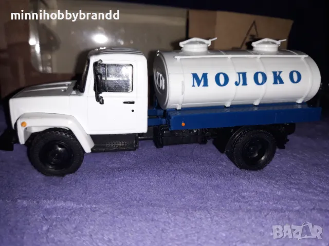 GAZ  3307 MOLOKO ГАЗ 3307 МОЛОКО 1.43  Scale  Deagostini . , снимка 15 - Колекции - 47340855