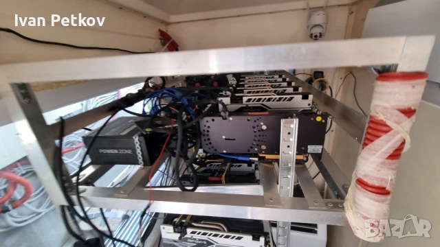 4x 580/570 8GB 2x 480 8GB Mining Rig Копачка за криптовалути, снимка 2 - Друга електроника - 50742912