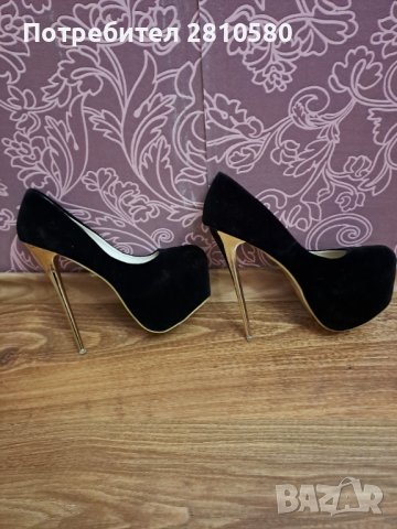 Дамски обувки с ток нови, снимка 1 - Дамски обувки на ток - 42735043