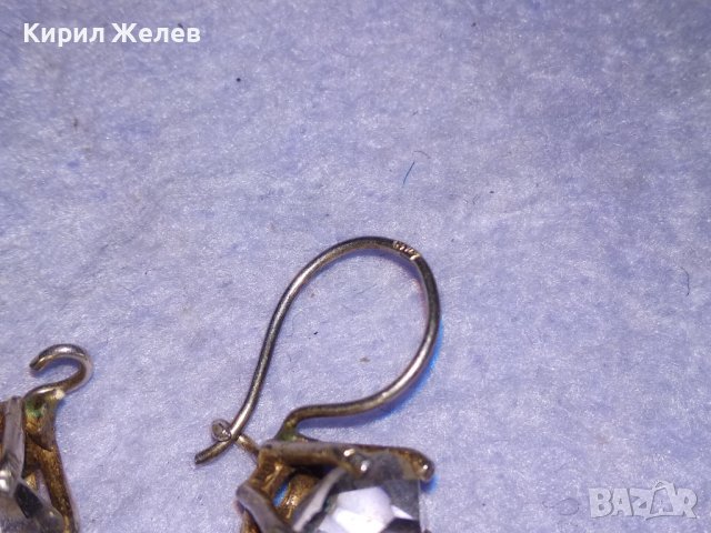 СКЪПОЦЕННИ СРЕБЪРНИ - От КОМПЛЕКТ - МЕДАЛЬОН и ОБЕЦА / СРЕБРО 925 с ФАСЕТИРАНИ ГОЛЕМИ ЦИРКОНИ 38595, снимка 14 - Бижутерийни комплекти - 41637951