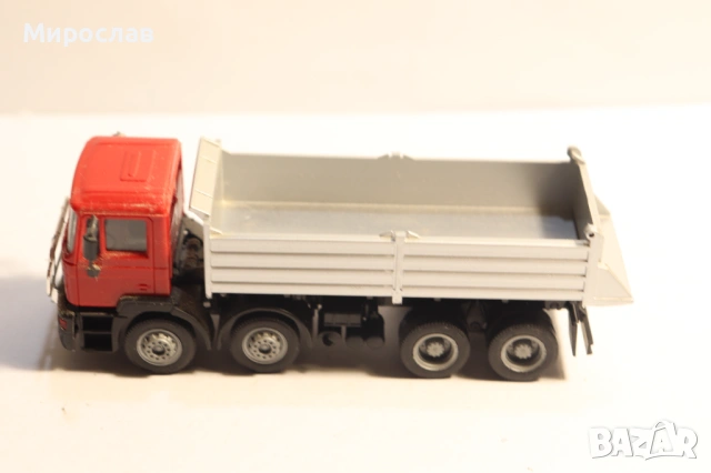 HERPA H0 1/87 MAN ГОНДОЛА САМОСВАЛ КАМИОН МОДЕЛ, снимка 2 - Колекции - 53154720