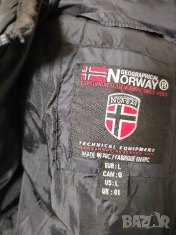 Зимно мъжко яке НОВО Norway geographical (L) , снимка 7 - Якета - 56128196