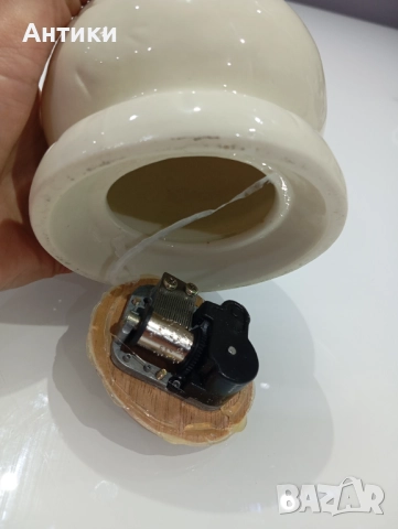 Стара порцеланова музикална фигура , снимка 5 - Антикварни и старинни предмети - 52553670