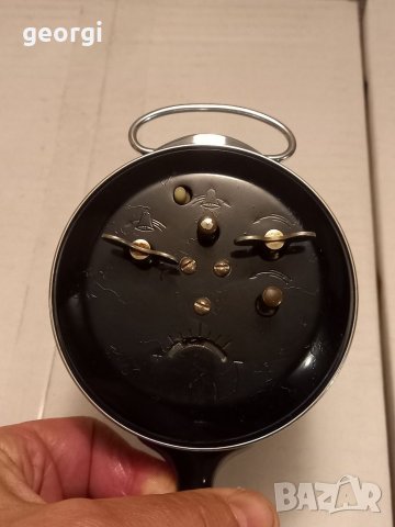 Стар китайски механичен часовник будилник , снимка 6 - Антикварни и старинни предмети - 39854534