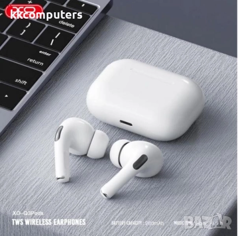 Bluetooth Handsfree Wireless XO-Q3 Pods /Бял/ Баркод : 2404149