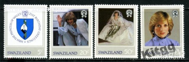 Чисти марки Лейди (принцеса) Даяна 1982 от Свазиленд 