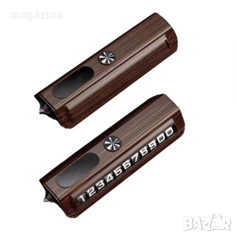 
 Дисплей за Телефонен Номер за Кола с Плъзгащ Капак