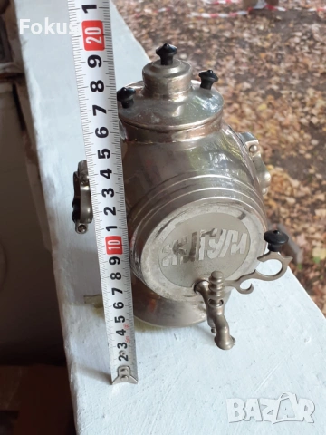 НАХОДКА - РУСКИ САМОВАР БУРЕНЦЕ ЖИГУЛИ МЕСИНГ НИКЕЛ БАКЕЛИТ, снимка 6 - Антикварни и старинни предмети - 53517075