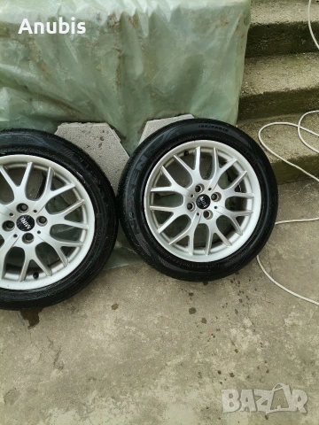 BBS джанти 16 с летни гуми Мини купър , снимка 3 - Гуми и джанти - 53709211