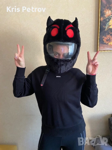 Декорация Калъфка За Каска Red Devil, снимка 2 - Аксесоари и консумативи - 53682611