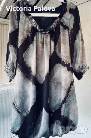 Скъпа блуза IMPERIAL 100% коприна Италия, снимка 4 - Блузи с дълъг ръкав и пуловери - 47600293