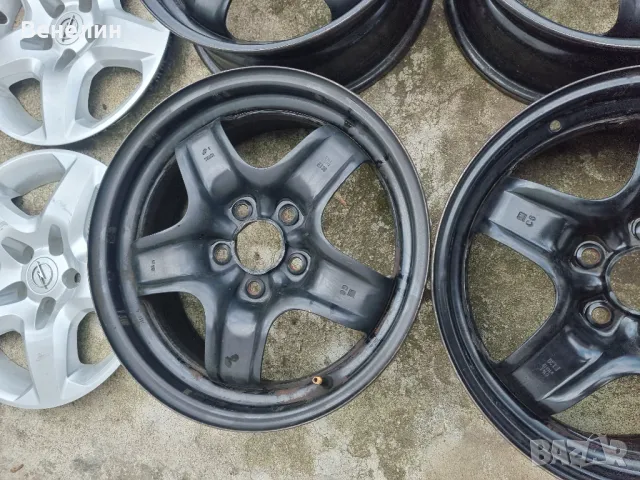 Желязни джанти с Тасове за Опел Астра, Зафира, Омега.5х110х16цола 6.5j ET 39ВНОС ОТ ГЕРМАНИЯ. , снимка 4 - Гуми и джанти - 49826774