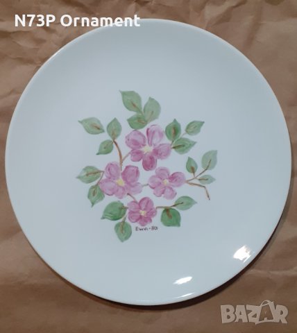 СТАРА ПОРЦЕЛАНОВА ЧИНИЯ. РЪЧНО РИСУВАНА. , снимка 1