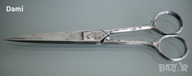 Ножица Mann Federlein Solingen Солинген, снимка 2 - Антикварни и старинни предмети - 52967927
