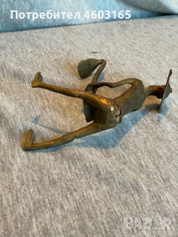 Бронзова статуя , снимка 7 - Антикварни и старинни предмети - 52793302