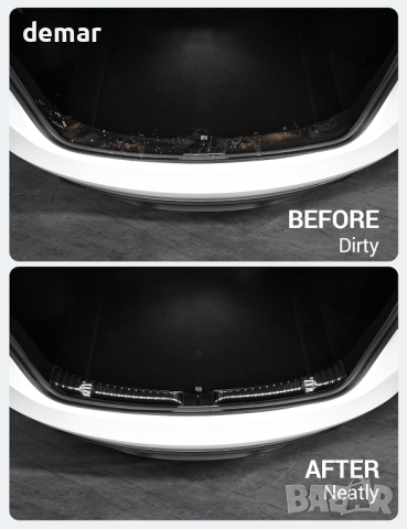 BASENOR Tesla Model 3 Предпазител на прага на багажника, снимка 2 - Аксесоари и консумативи - 44518622