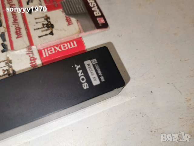SONY RM-ANU207 AUDIO REMOTE-ВНОС SWISS 2812251733, снимка 4 - Ресийвъри, усилватели, смесителни пултове - 52921279