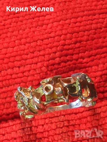 НЕВЕРОЯТНО КРАСИВ СРЕБЪРЕН АРТ ПРЪСТЕН СРЕБРО 925 ХУДОЖЕСТВЕНА РЪЧНА МАЙСТОРСКА ИЗРАБОТКА 49314, снимка 10 - Пръстени - 50136221