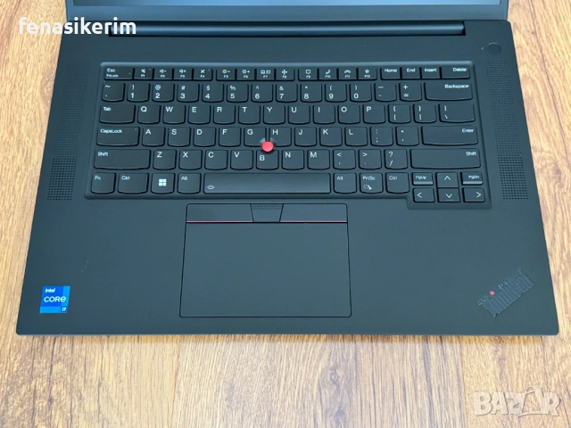 16' WQXGA 2.5K i7-11800H Lenovo ThinkPad P1 Gen 4 32GB DDR4/512GB NVMe/Nvidia RTX A2000/Гаранция, снимка 12 - Лаптопи за работа - 53094676