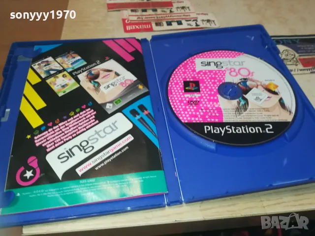 SING STAR 80S-SONY PS2 GAME 1210241821, снимка 2 - Игри за PlayStation - 47559760
