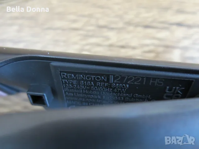 Преса за къдрене и изправяне на коса Remington S6606 Curl and Straight Confidence, снимка 12 - Преси за коса - 56226536