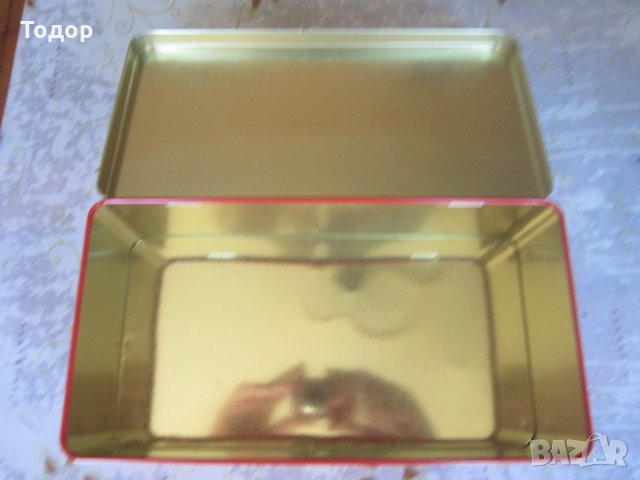 Литографска ламаринен тенекиена кутия, снимка 5 - Колекции - 33803471