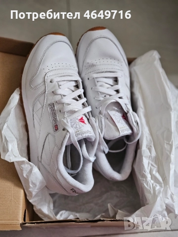 Оригинални кожени маратонки Reebok Classic