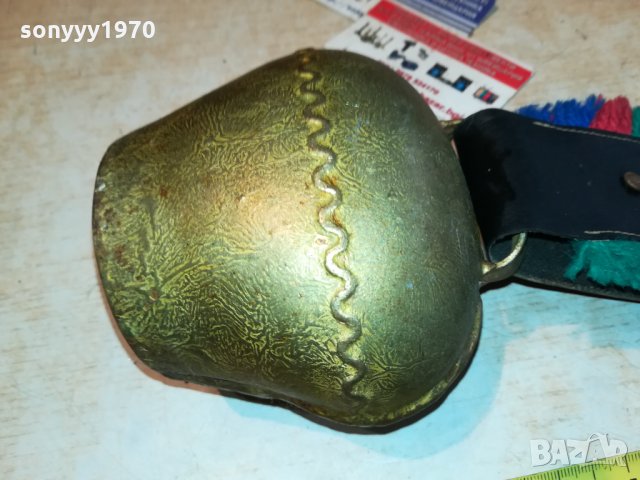 SWISS-АНТИКА ЗВЪНЕЦ ОТ ШВЕИЦАРИЯ 0311211800, снимка 3 - Антикварни и старинни предмети - 34685266