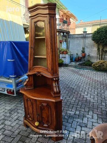 Дървен шкаф - ъглов, снимка 3 - Шкафове - 53213638