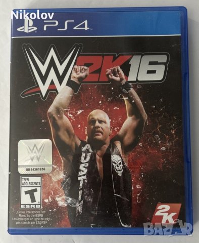 WWE 2K16 PS4 (Съвместима с PS5), снимка 2 - Игри за PlayStation - 44290397