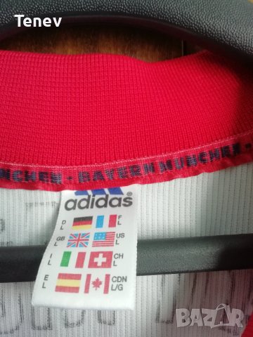 Bayern Munich Salihamidzic Adidas Vintage Колекционерска Футболна Тениска Фланелка Байерн Мюнхен, снимка 7 - Тениски - 41509466