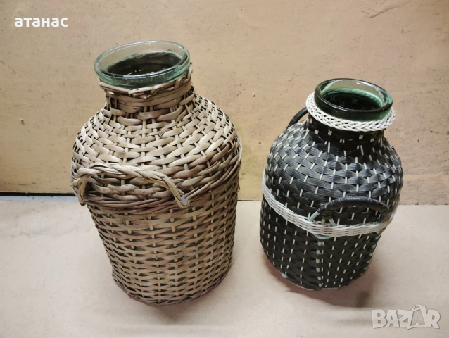 стари стъклени дамаджани и буркани , снимка 3 - Други стоки за дома - 53288654