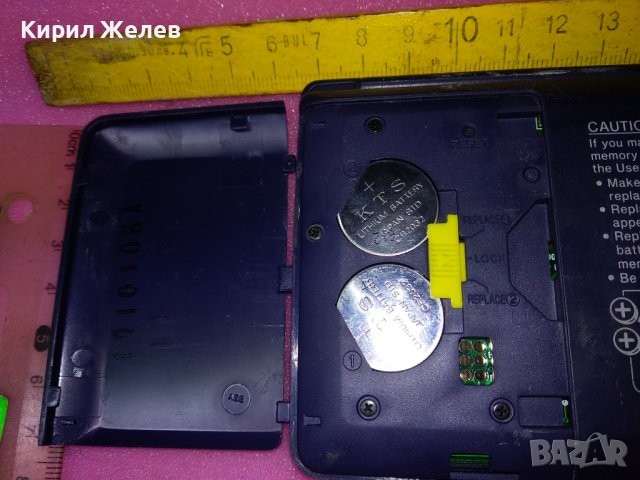 CASIO DIGITAL DIARY SF-3600A 64KB ПРОФЕСИОНАЛЕН ЯПОНСКИ МНОГОФУНКЦИОНАЛЕН КАЛКУЛАТОР СТАР ЕЛКА 42964, снимка 9 - Друга електроника - 44147561